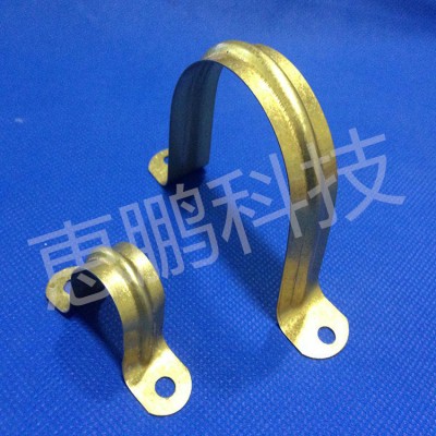 镀彩锌骑马卡，KBG管卡，管卡，马鞍卡 【规格齐全，恵鹏好品质】